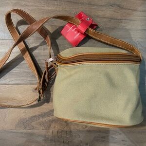 Vintage (1970's) Crossbody Canvas Bag